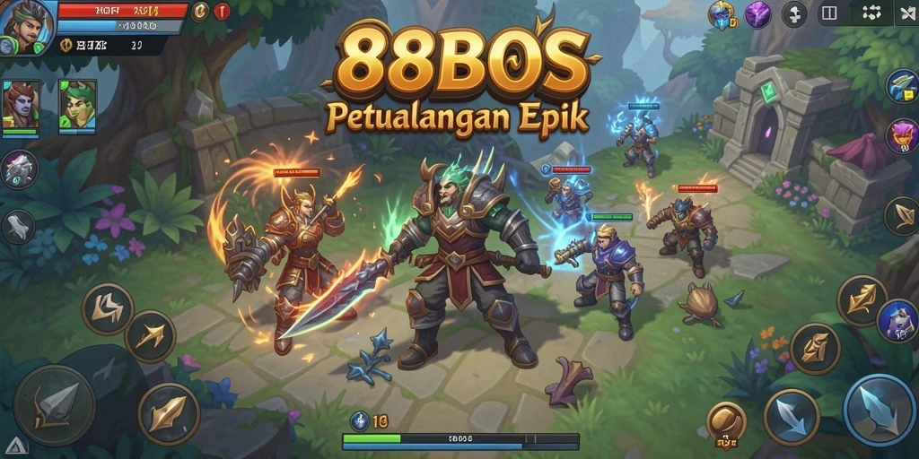Tampilan Gameplay Seru dan Menarik di 88BOS