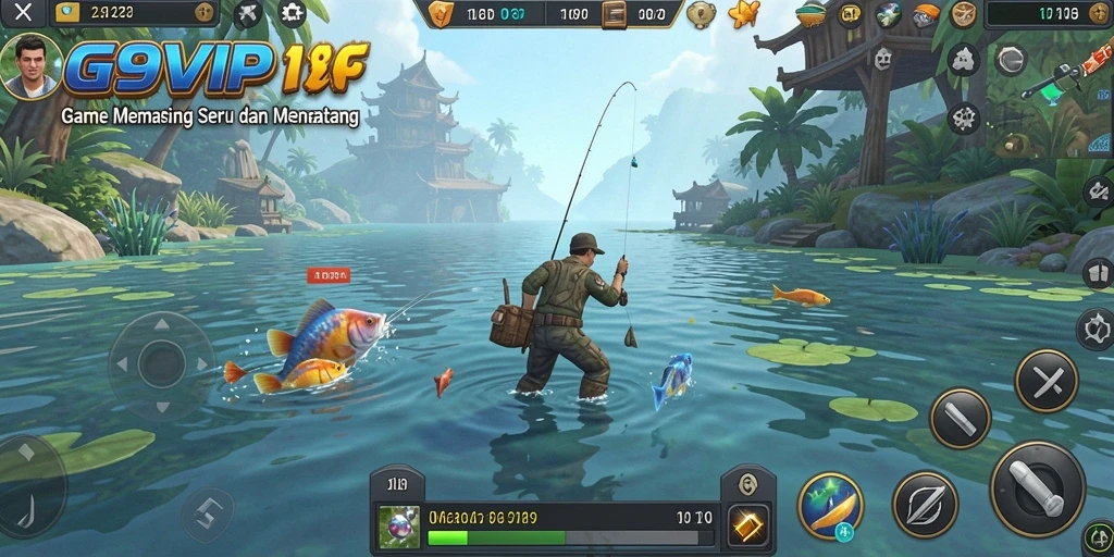 Tangkapan ikan yang besar dalam G9VIP menanti Anda.