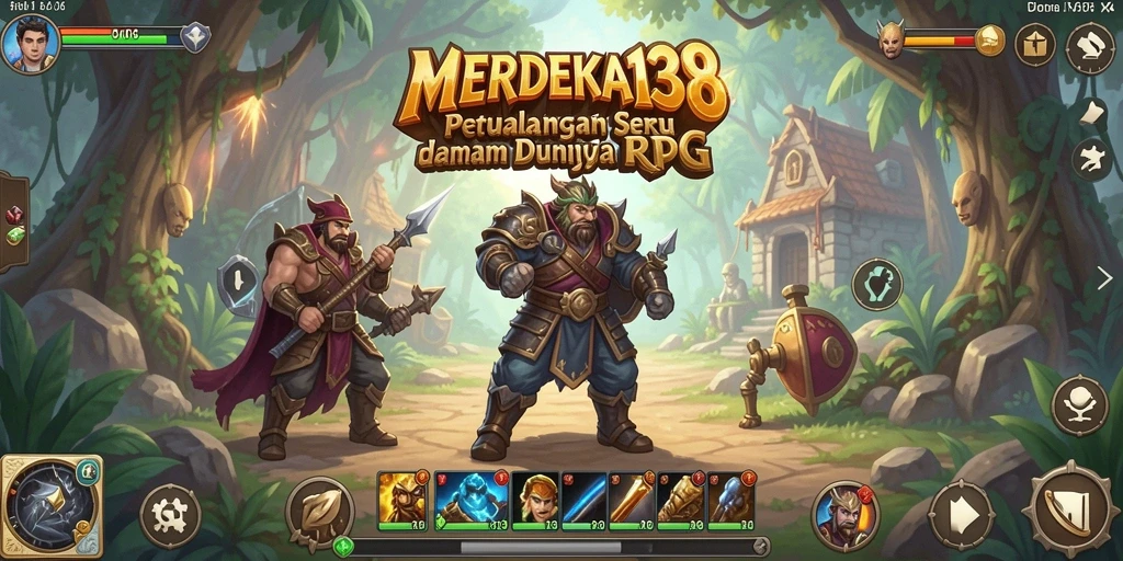 Tampilan gameplay RPG yang menarik dan penuh aksi.