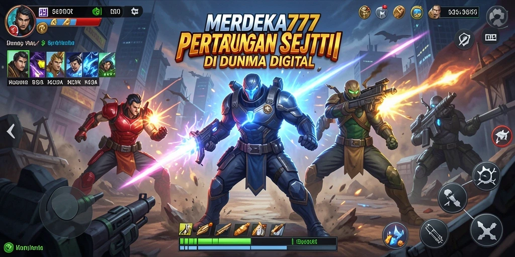 Tampilkan aksi pertarungan mendebarkan di MERDEKA777.