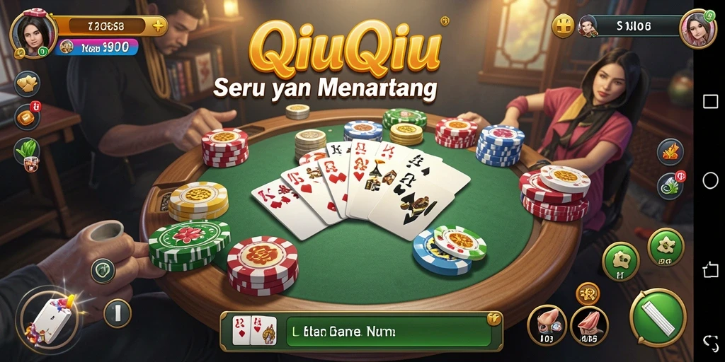 Screenshot gameplay N06 menampilkan momen seru QiuQiu.