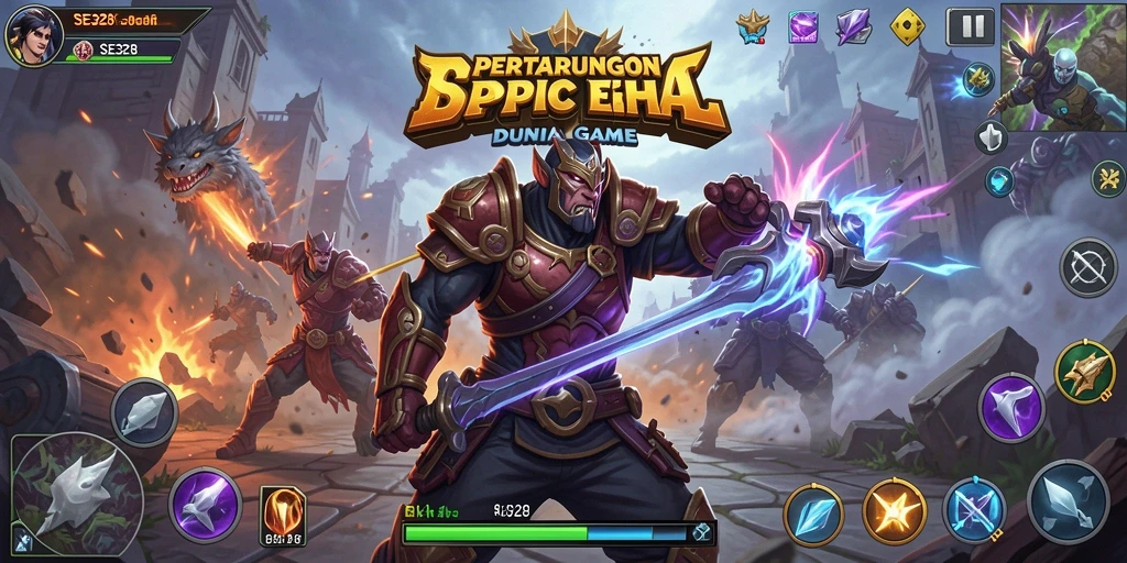 Tampilan gameplay SE328 menampilkan pertarungan kualitas tinggi yang mendebarkan.