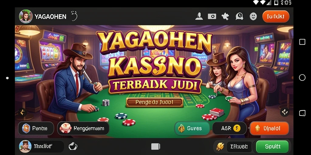 Tampilan gameplay YAGAOHEN yang mendebarkan dan penuh warna.